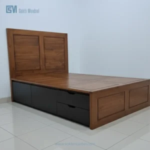 Bedframe Minimalis Teak