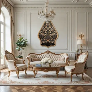 Victorian Klasik Living Set
