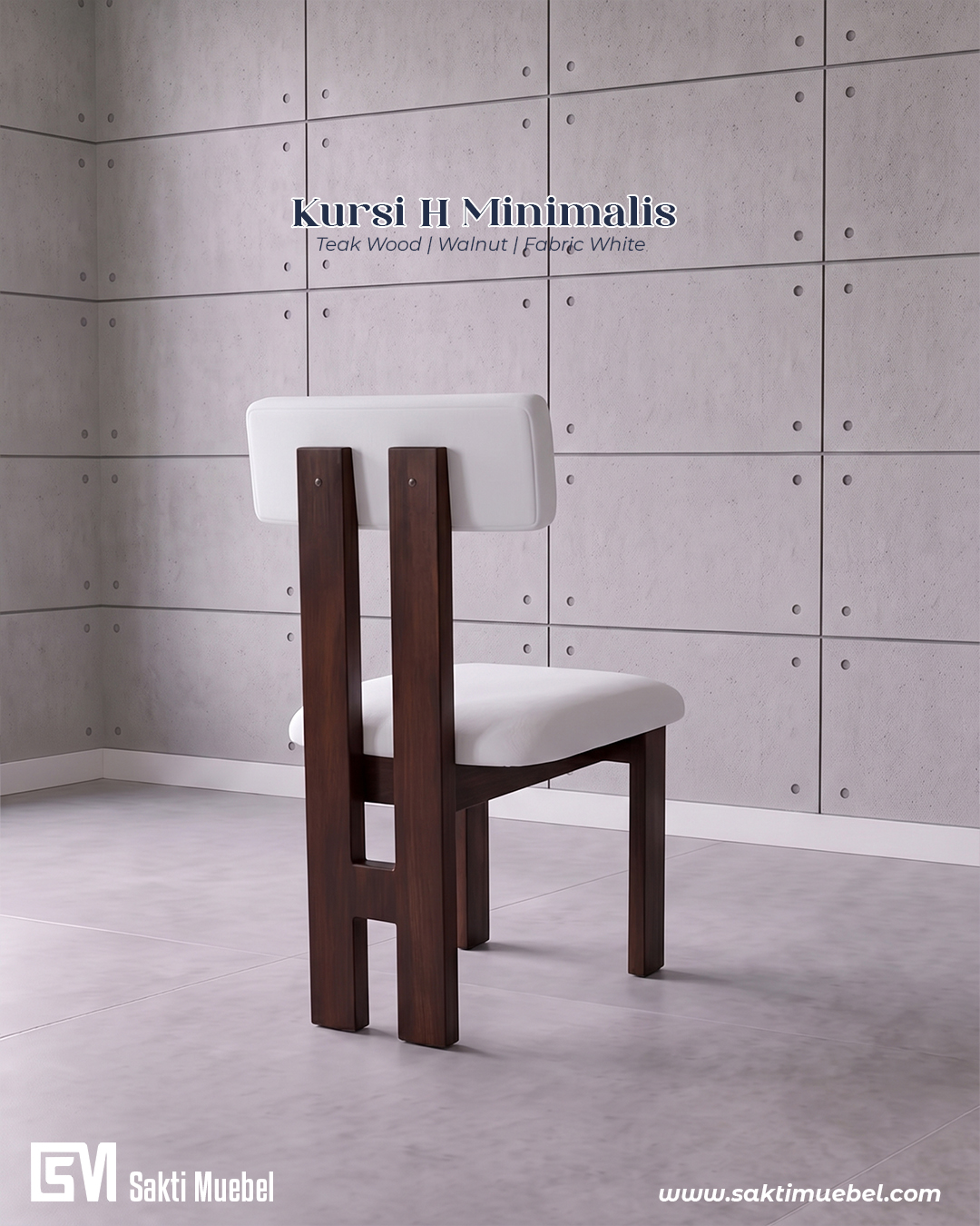 Kursi H Minialis - Gambar 2