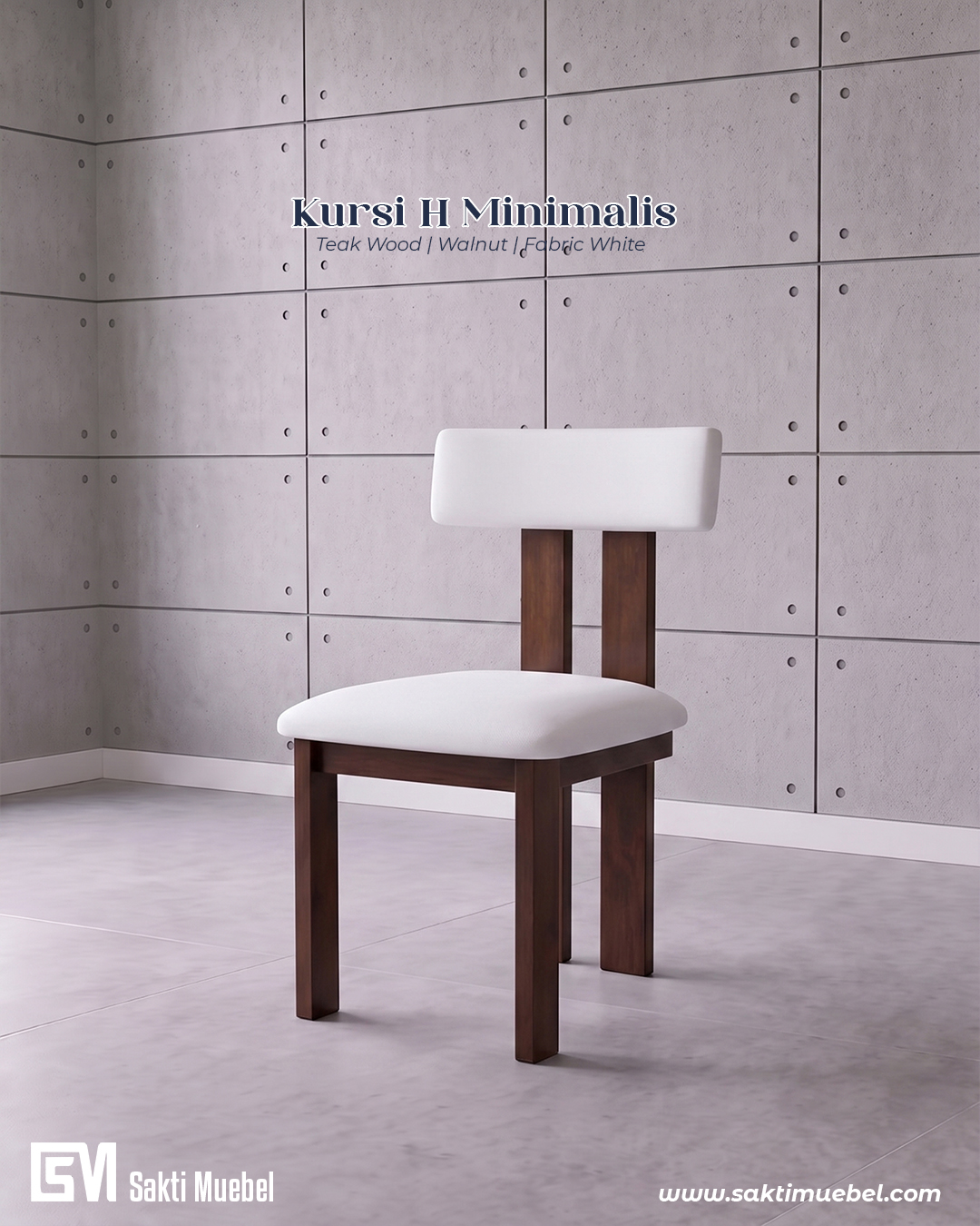 Kursi H Minialis - Gambar 3